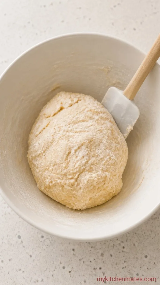 Soft and Gooey Gluten Free Cinnamon Buns Step 2: Mix the Dough