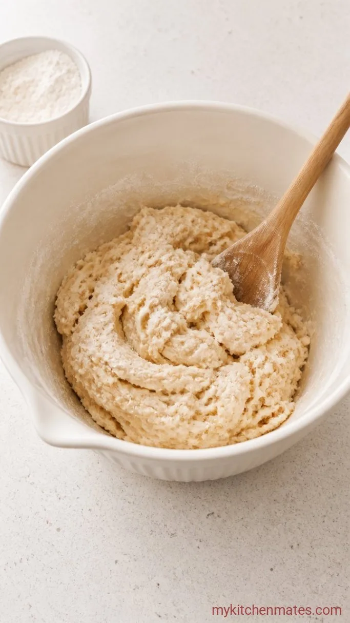 Sticky Apple Cider Cinnamon Rolls with Cider Glaze Step 2: Mix the Dough