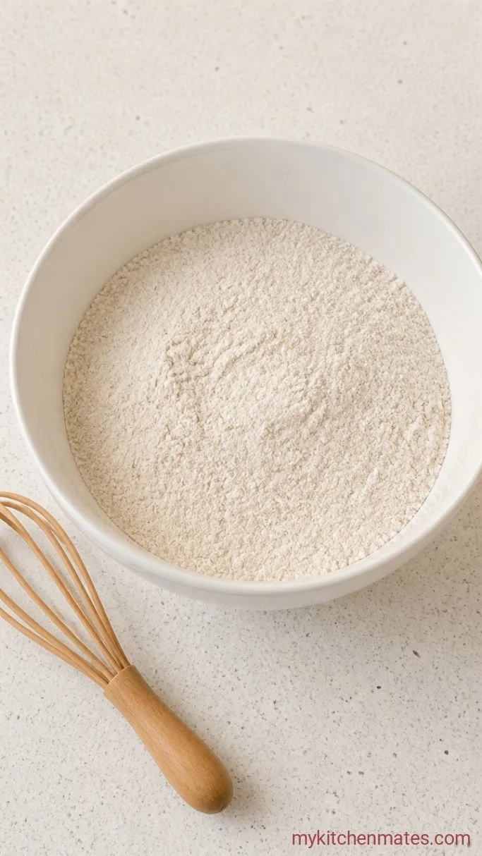 Fluffy Vegan Pancake Recipe Step 2: Mix the Dry Ingredients