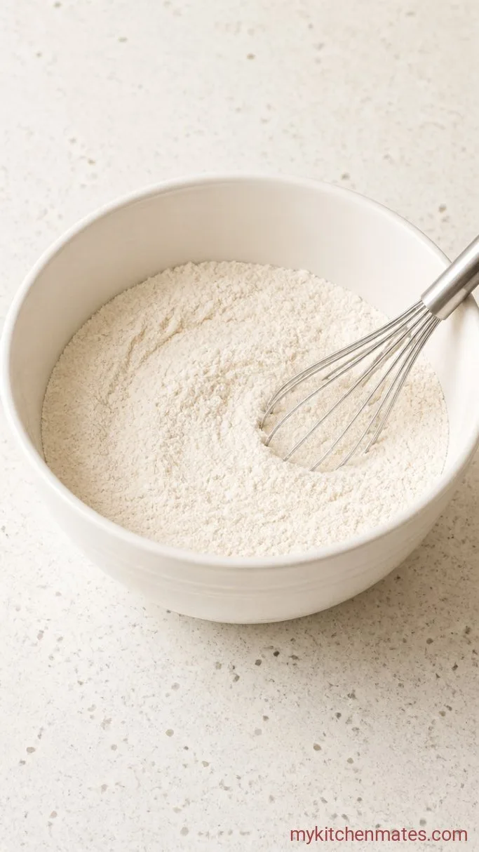 Small Batch Blueberry Muffins (Just 6 Muffins) Step 2: Mix the Dry Ingredients