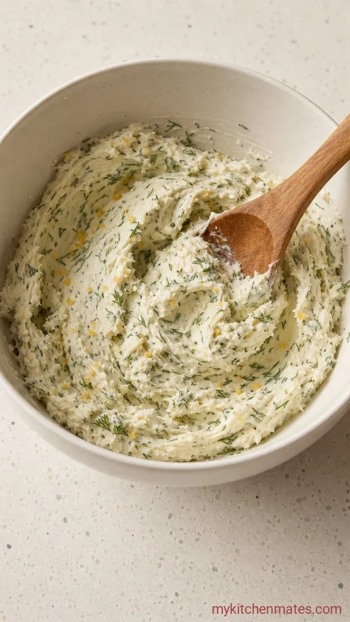 Step 2: Mix the Herbed Cream Cheese