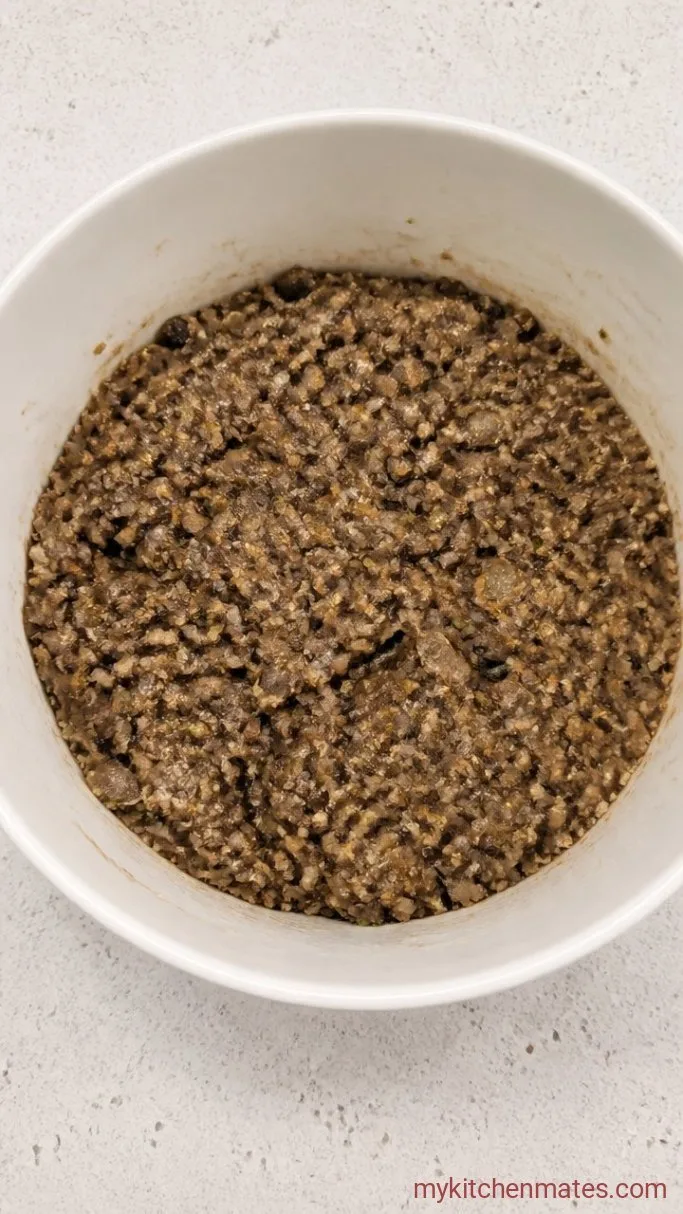 Step 2: Mix the Lentil Loaf