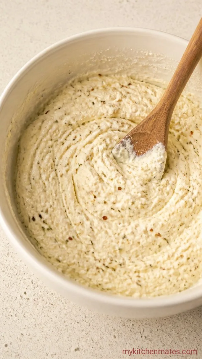 30-Minute Tortellini Lasagna Bake Step 2: Mix the Ricotta Filling