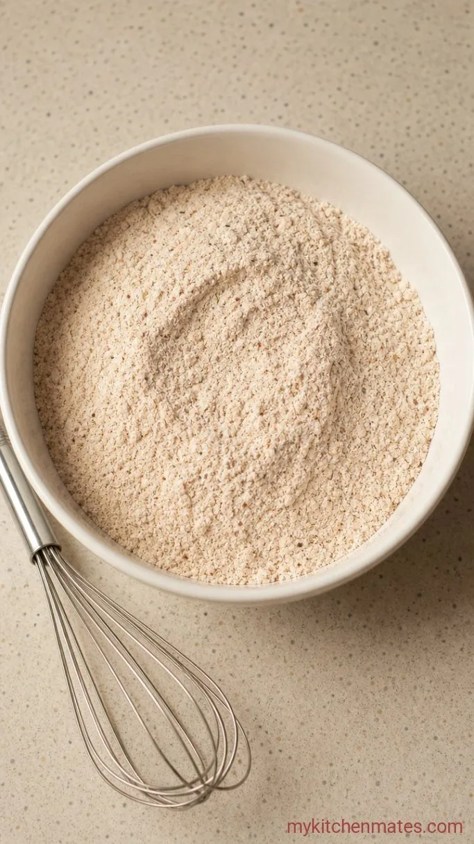Crispy Buttermilk Fried Chicken Step 2: Mix the Seasoned Flour