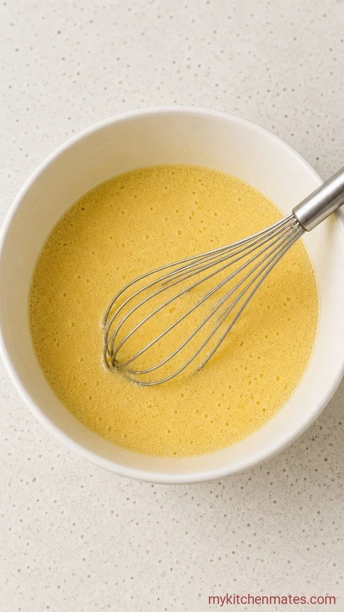 30-Minute Gluten Free Oatmeal Muffins Step 2: Mix the Wet Ingredients