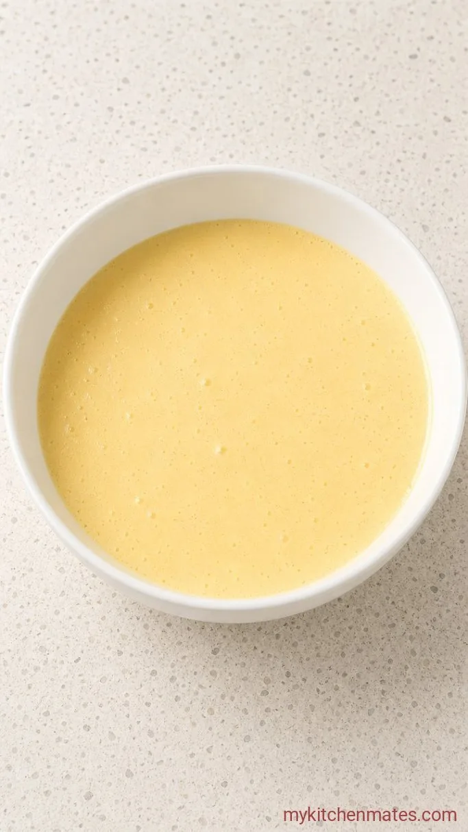 Step 2: Mix the Yolk Batter