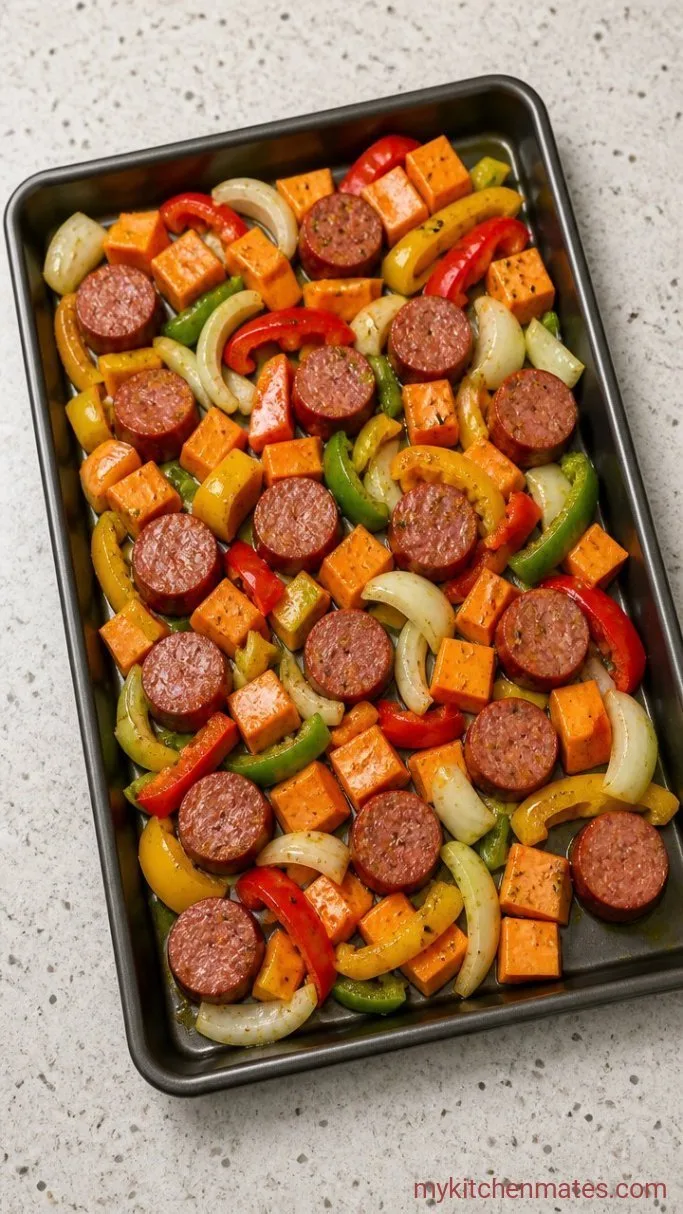 Step 2: Nestle in the Sausage