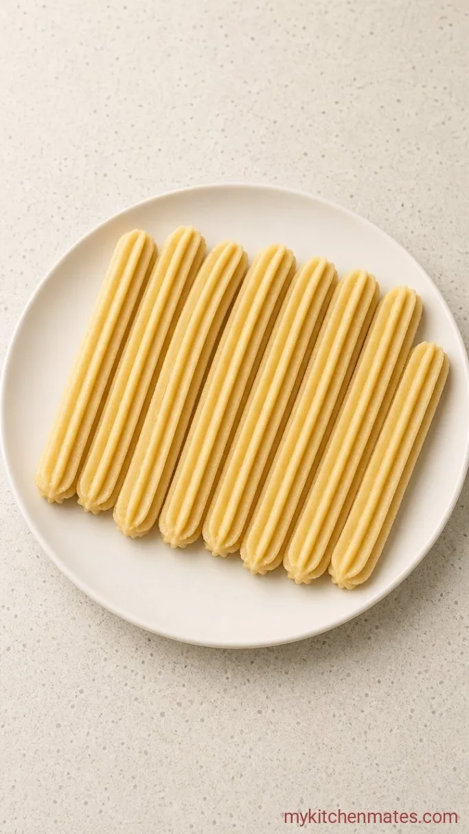 Crispy Gluten Free Churros (Ready in 30 Minutes) Step 2: Pipe the Churros