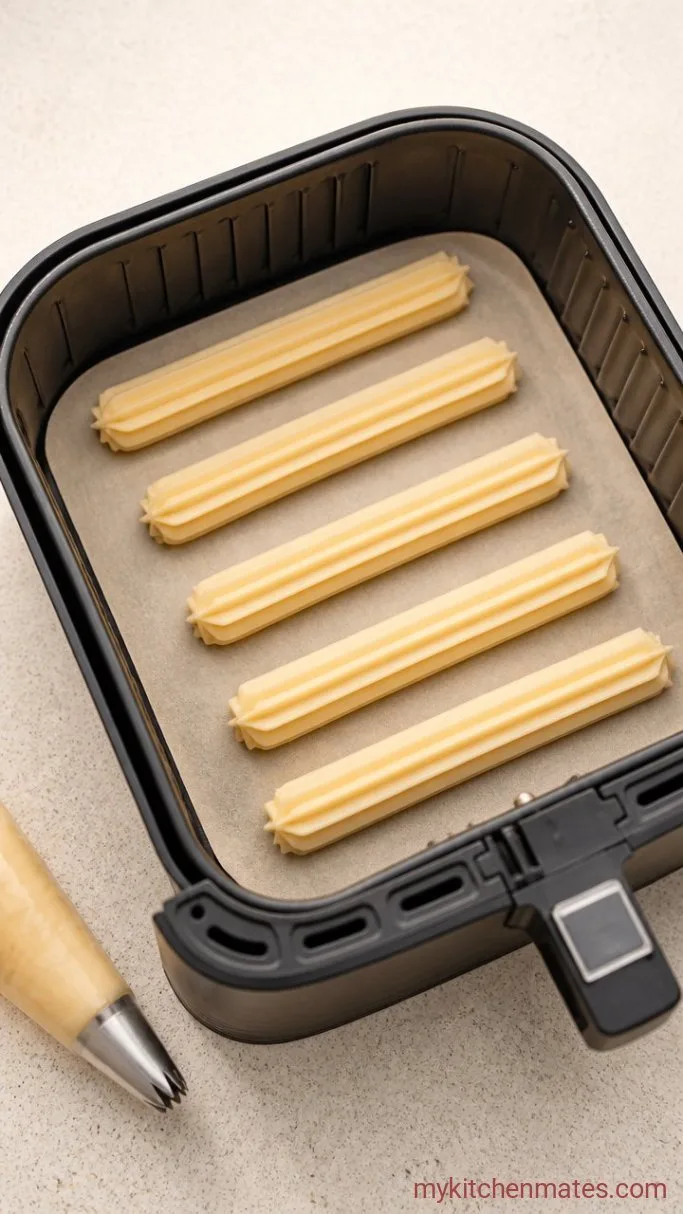 Step 2: Pipe the Churros