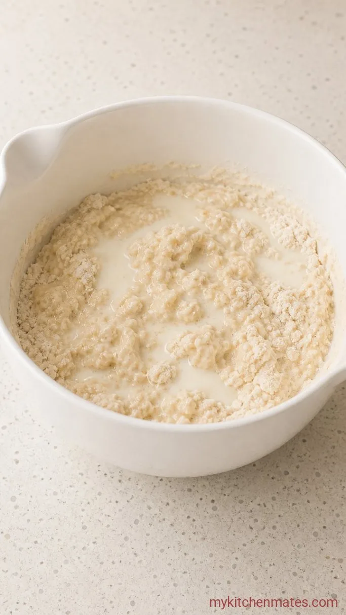 Step 2: Pour in the Buttermilk