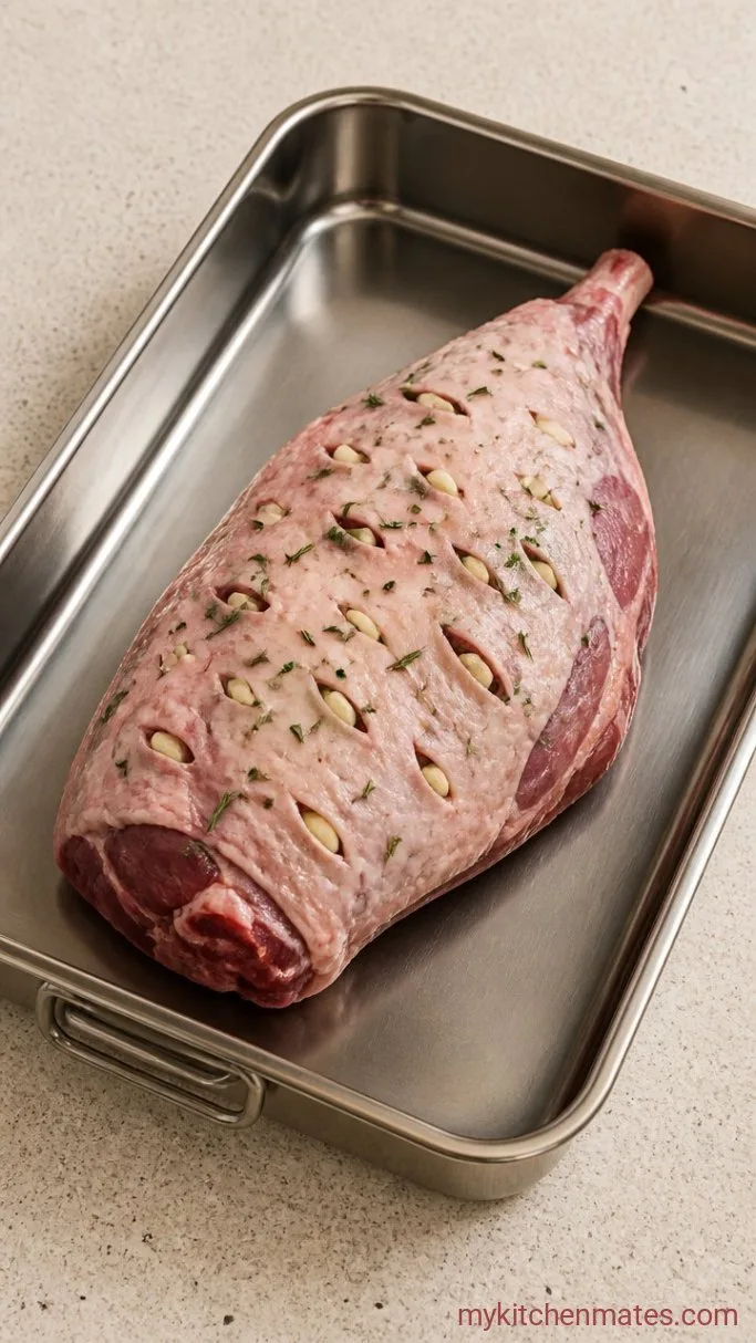 Step 2: Prep and Stud the Lamb