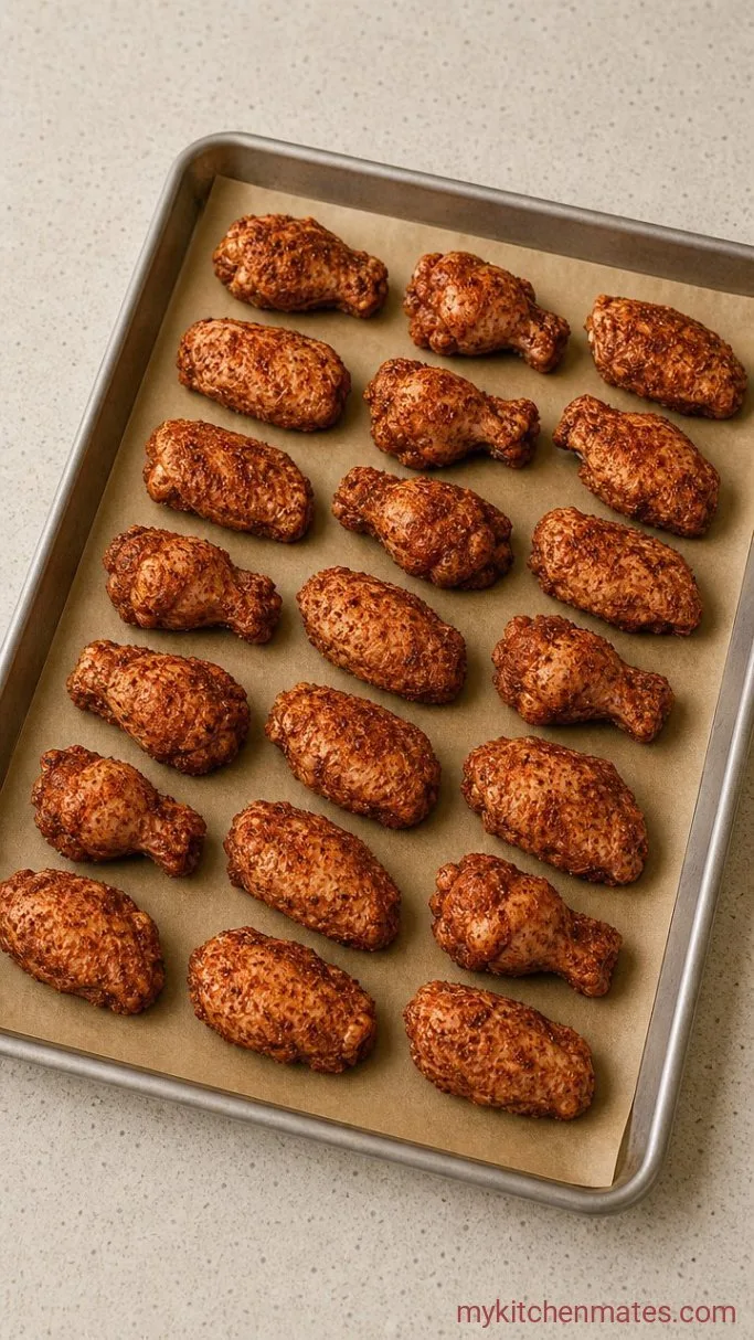 Smoky-Sweet Chicken Wing Seasoning Step 2: Prep the Chicken Wings
