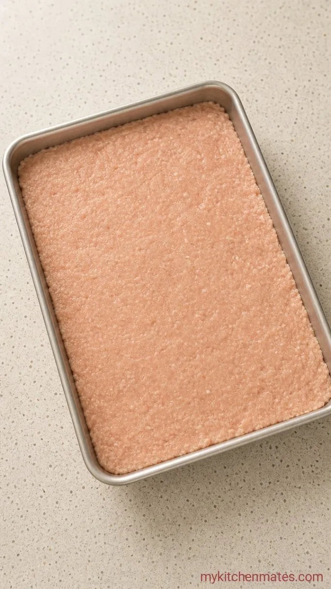 Step 2: Press Into the Pan and Bake