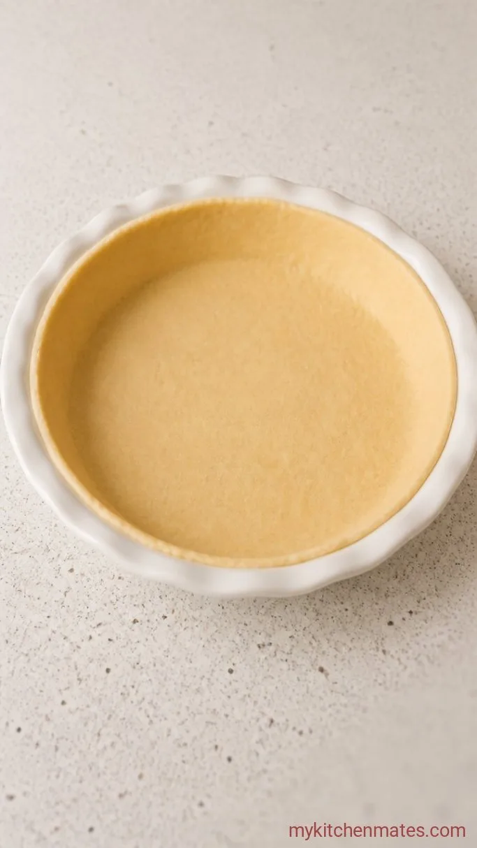 Weeknight Taco Pie with Crescent Rolls Step 2: Press the Bottom Crust