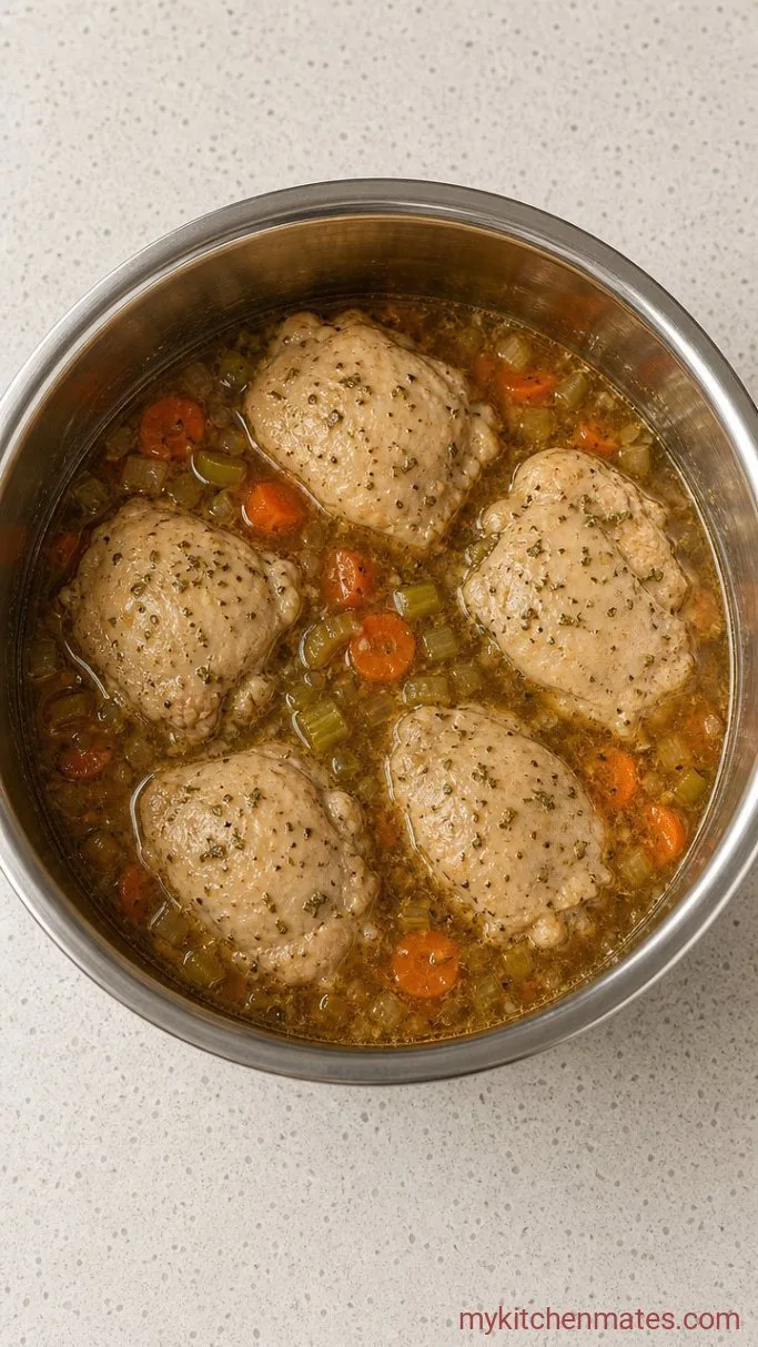 Step 2: Pressure Cook the Chicken