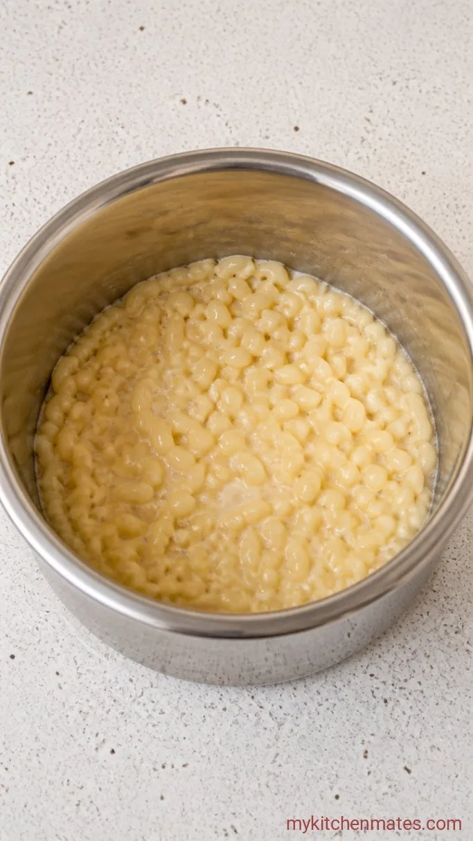 Step 2: Pressure Cook the Macaroni