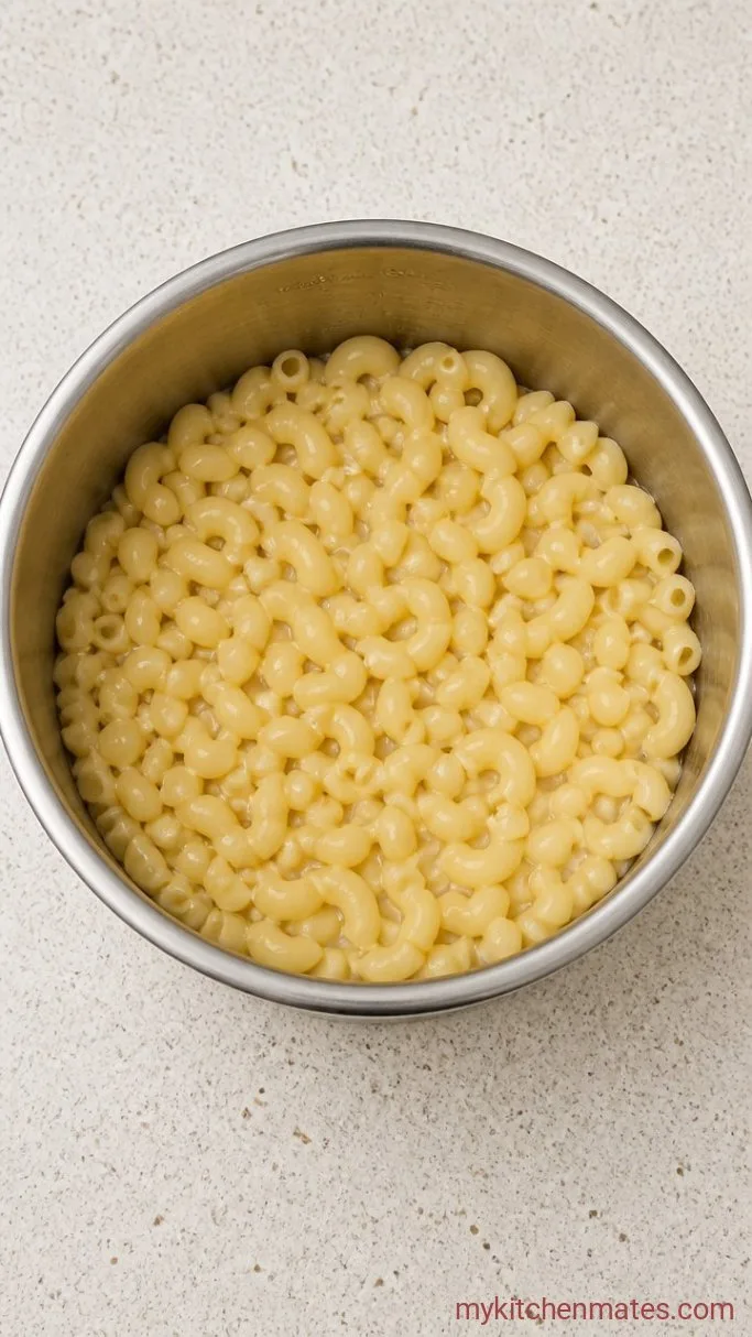 Creamy Instant Pot Mac and Cheese (5-Minute Cook Time) Step 2: Pressure Cook the Pasta