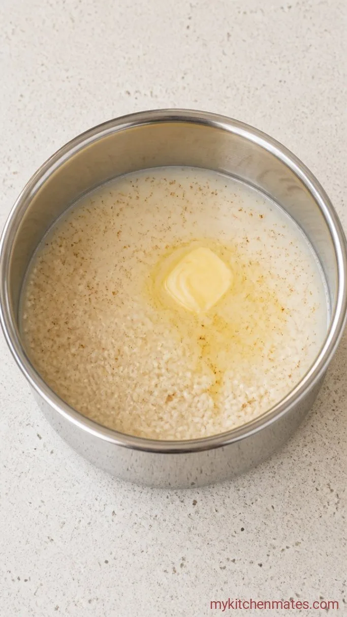 Step 2: Pressure Cook the Pudding Base