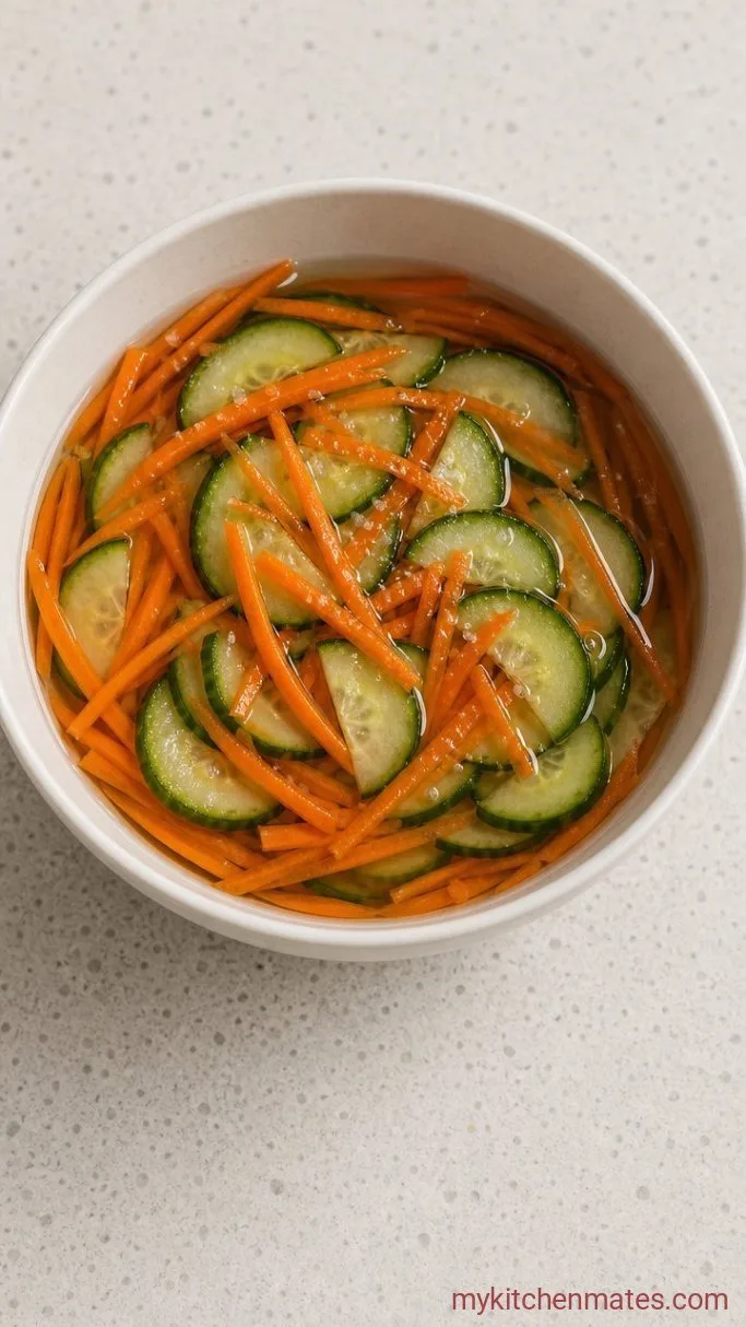 Step 2: Quick-Pickle the Vegetables