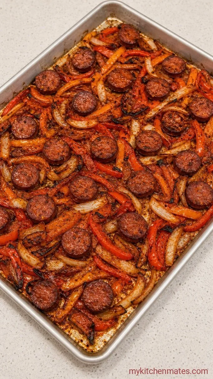 Step 2: Roast the Sausage and Peppers