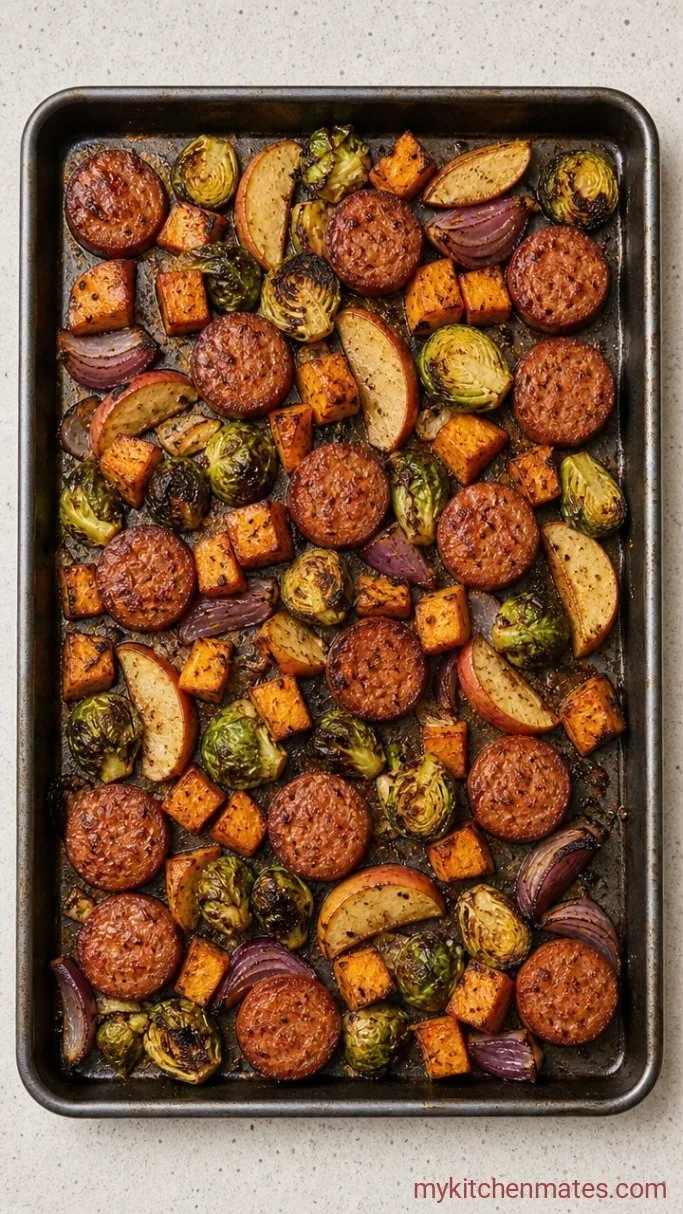 Step 2: Roast the Sausage and Veggies
