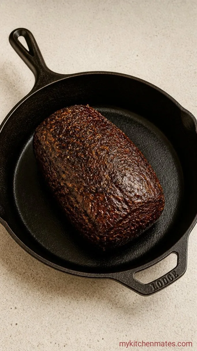 Roast Beef Sandwich With Horseradish Mayo and Crispy Crust Step 2: Roast to Medium-Rare