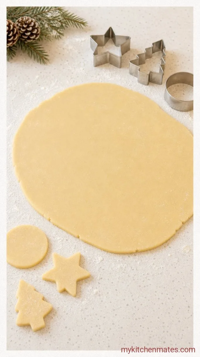 Step 2: Roll and Cut the Cookies