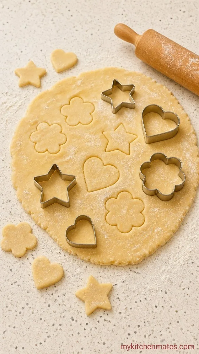 Step 2: Roll and Cut the Cookies