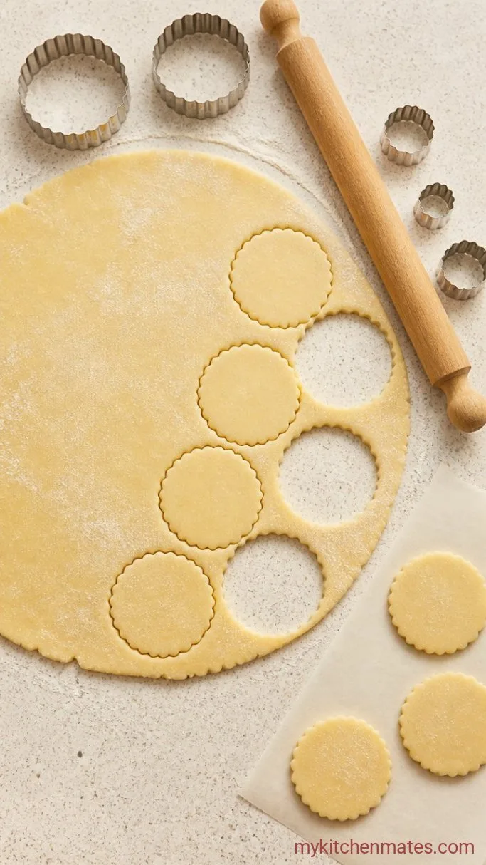 Step 2: Roll and Cut the Cookies