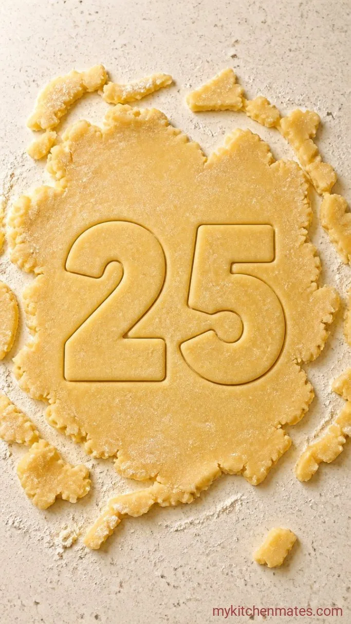 Step 2: Roll and Cut the Numbers