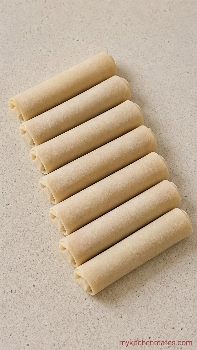Step 2: Roll the Egg Rolls