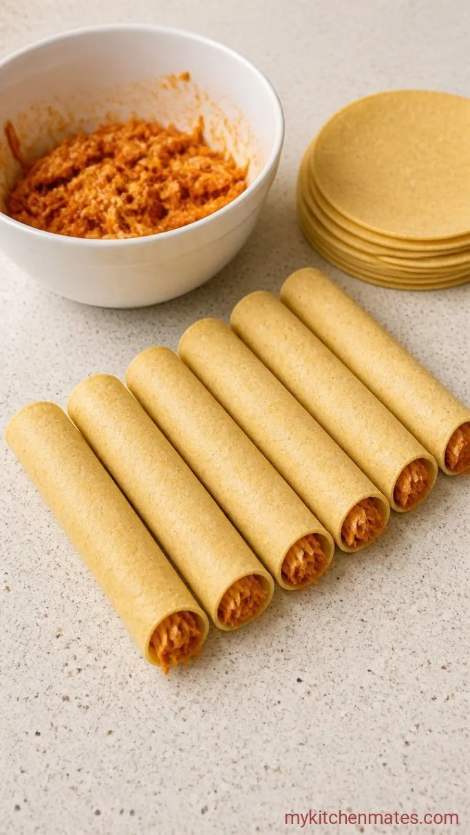 Step 2: Roll the Taquitos