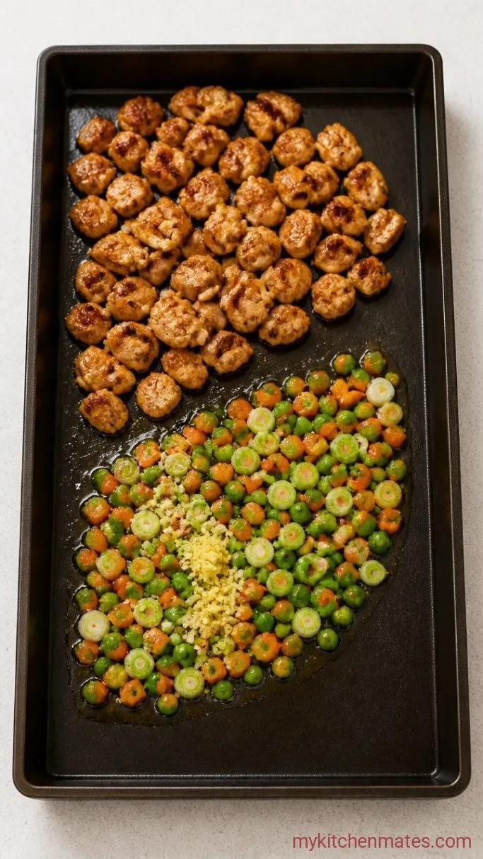Step 2: Sauté the Aromatics and Veggies