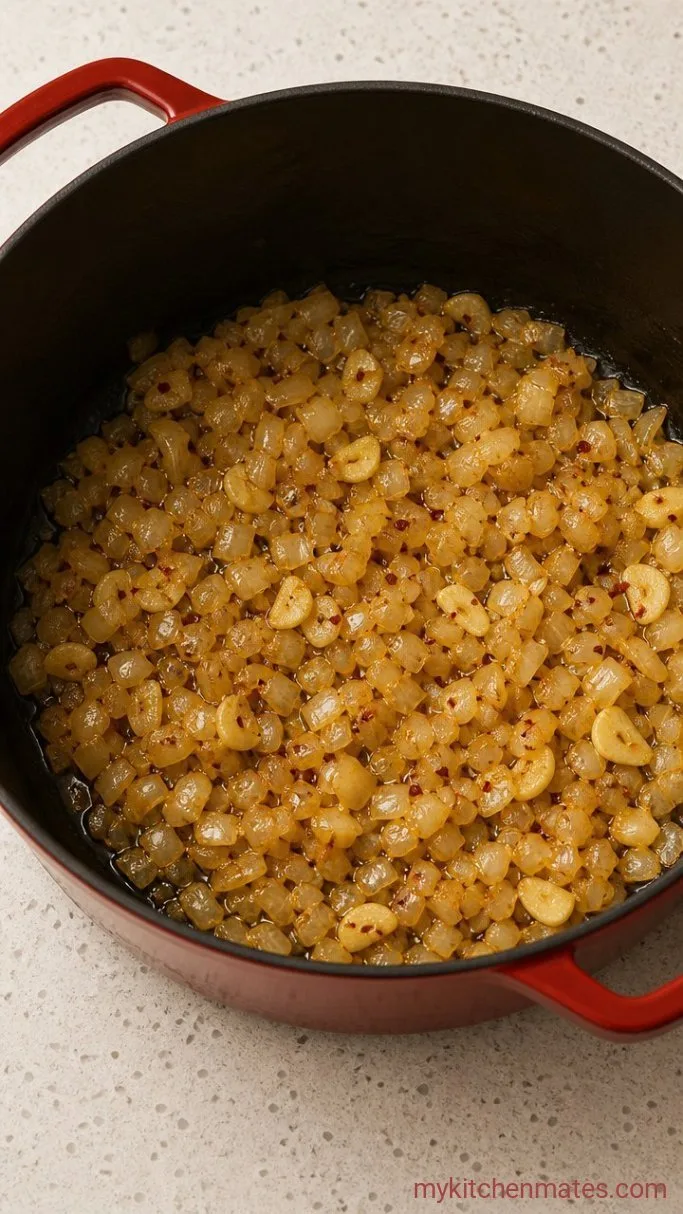 Step 2: Sauté the Aromatics