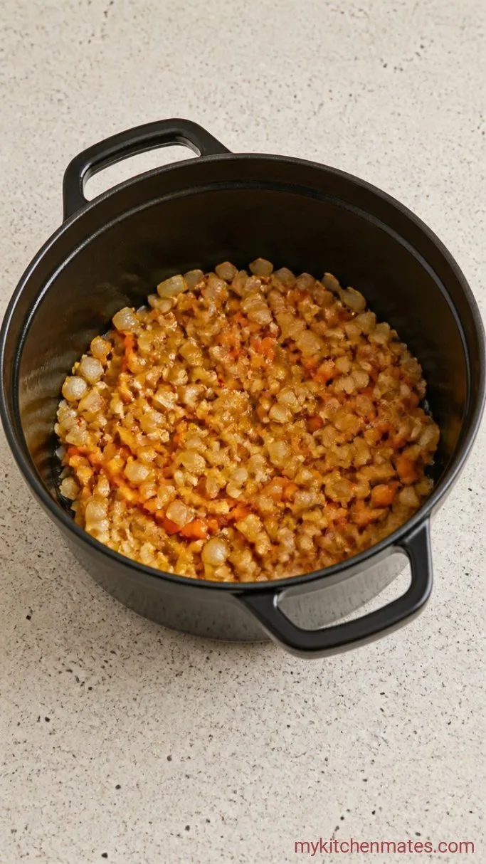 Step 2: Sauté the Aromatics