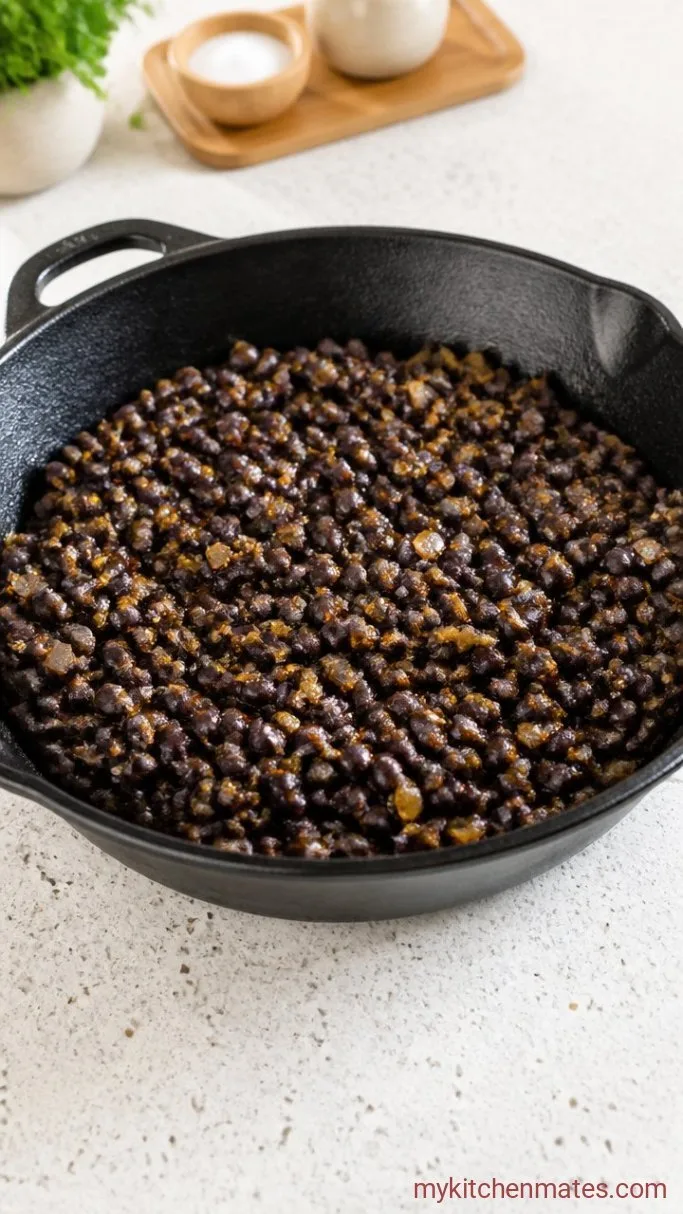 Step 2: Sauté the Black Bean Mixture