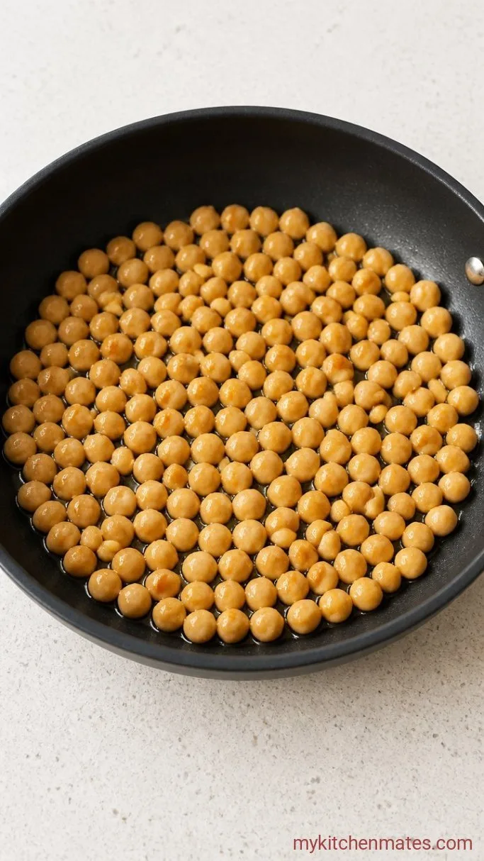 Spicy Buffalo Chickpea Wraps (Ready in 15 Minutes) Step 2: Sauté the Chickpeas