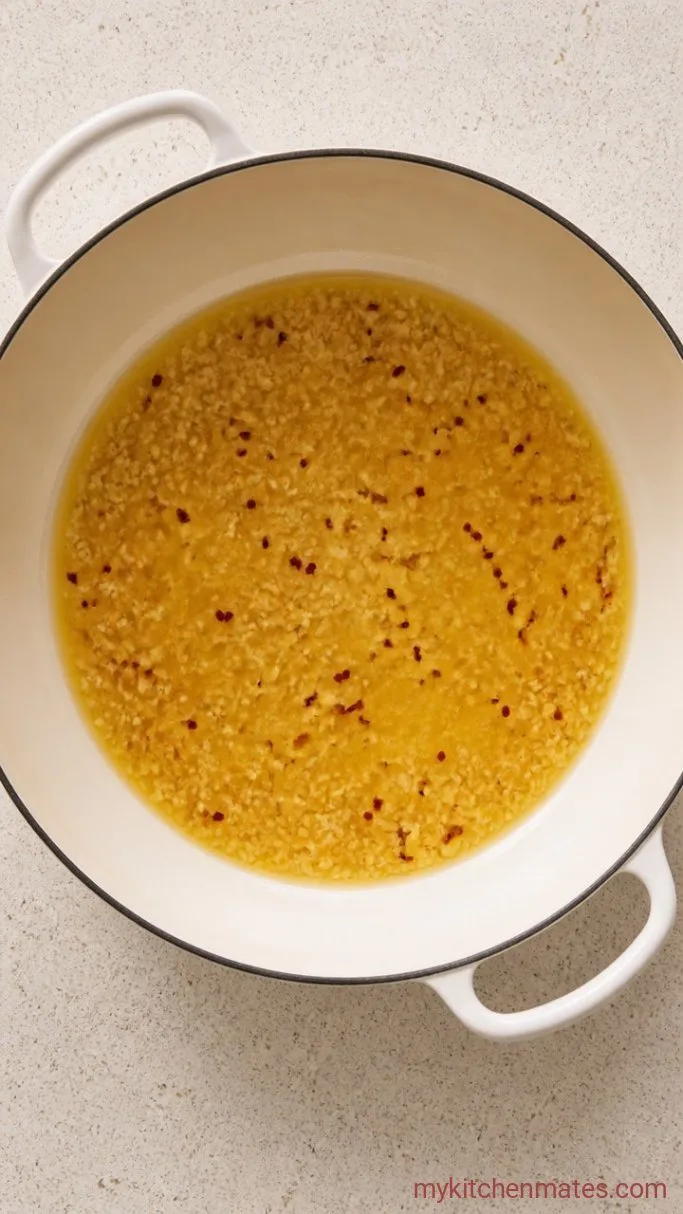 Step 2: Sauté the Garlic and Build the Sauce