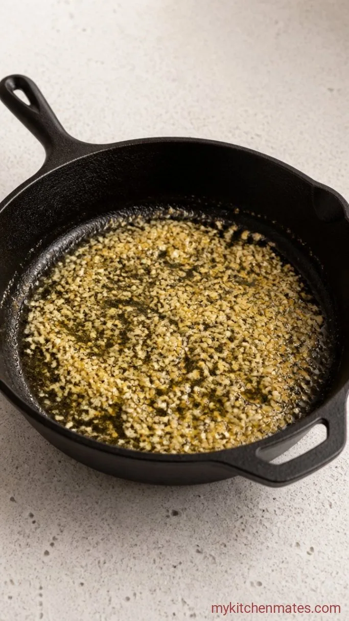 Step 2: Sauté the Garlic