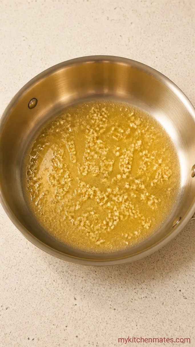 Step 2: Sauté the Garlic
