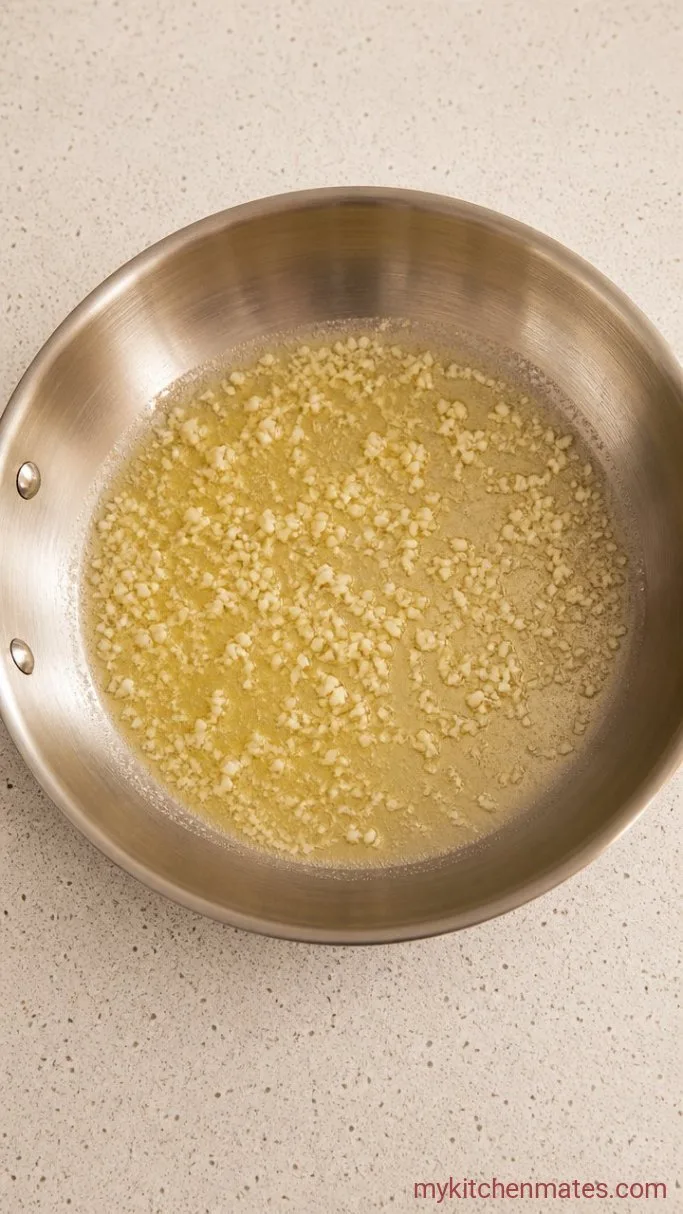 Step 2: Sauté the Garlic