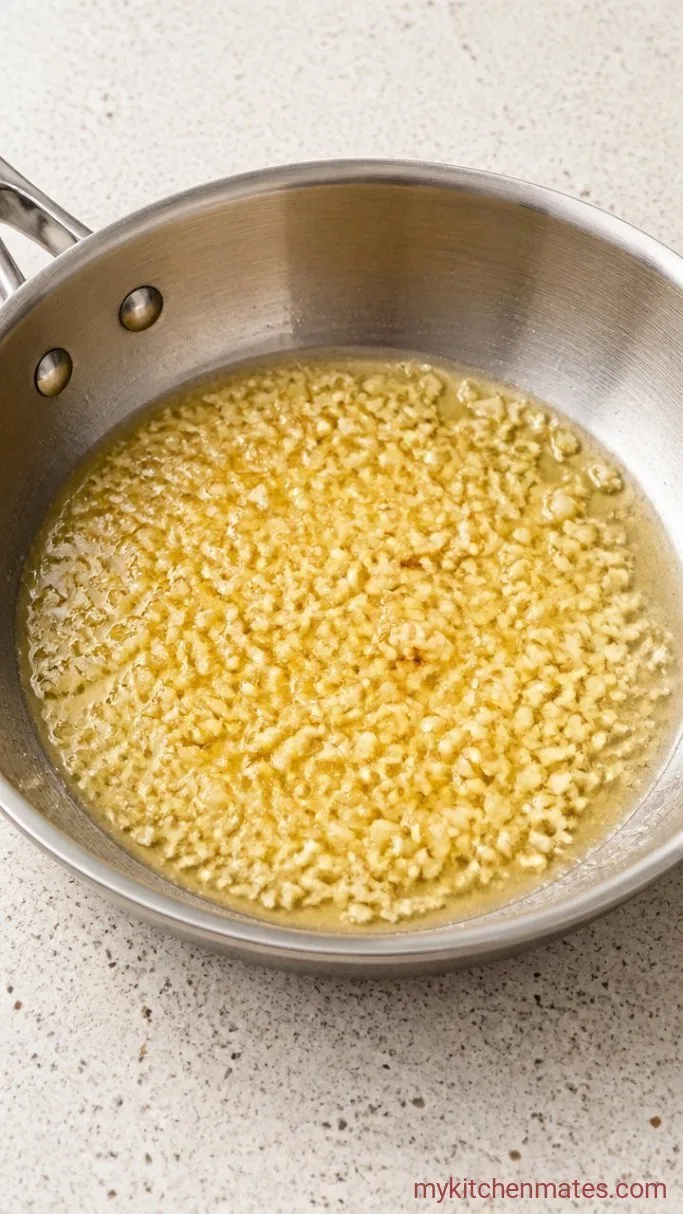 Step 2: Sauté the Garlic