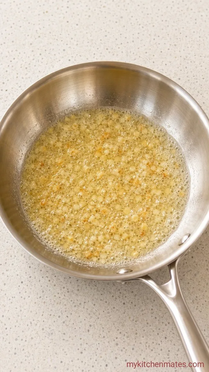 Step 2: Sauté the Garlic