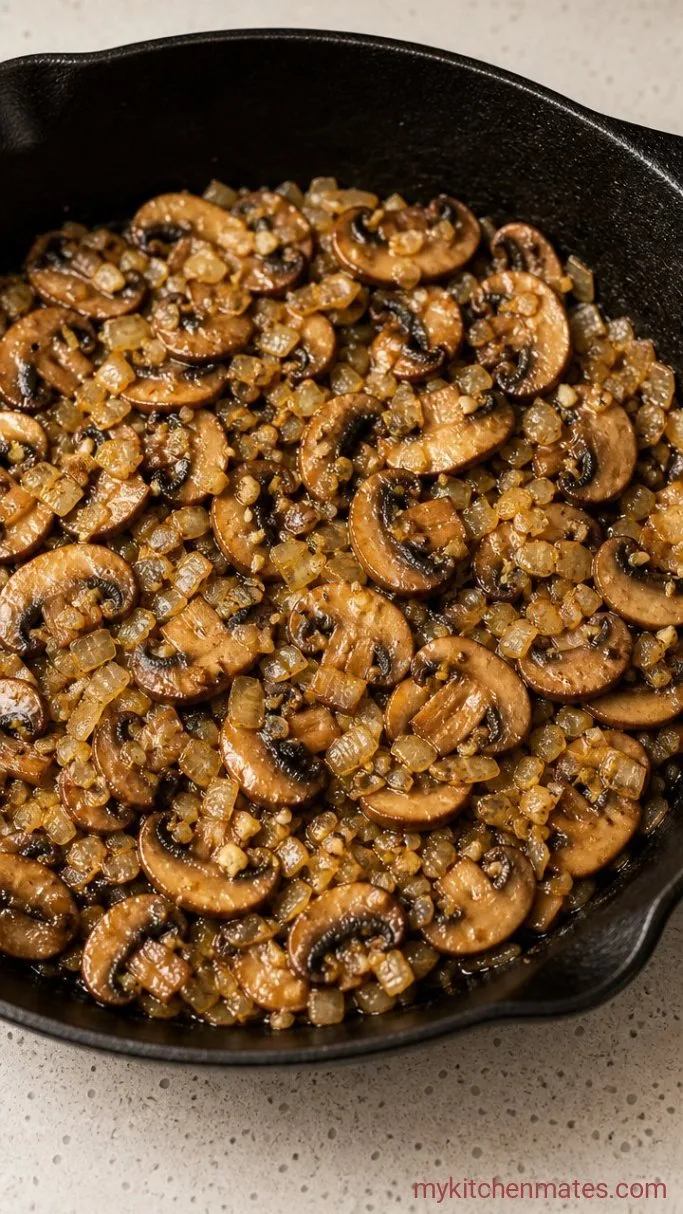 30-Minute Gluten-Free Beef Stroganoff Step 2: Sauté the Mushrooms