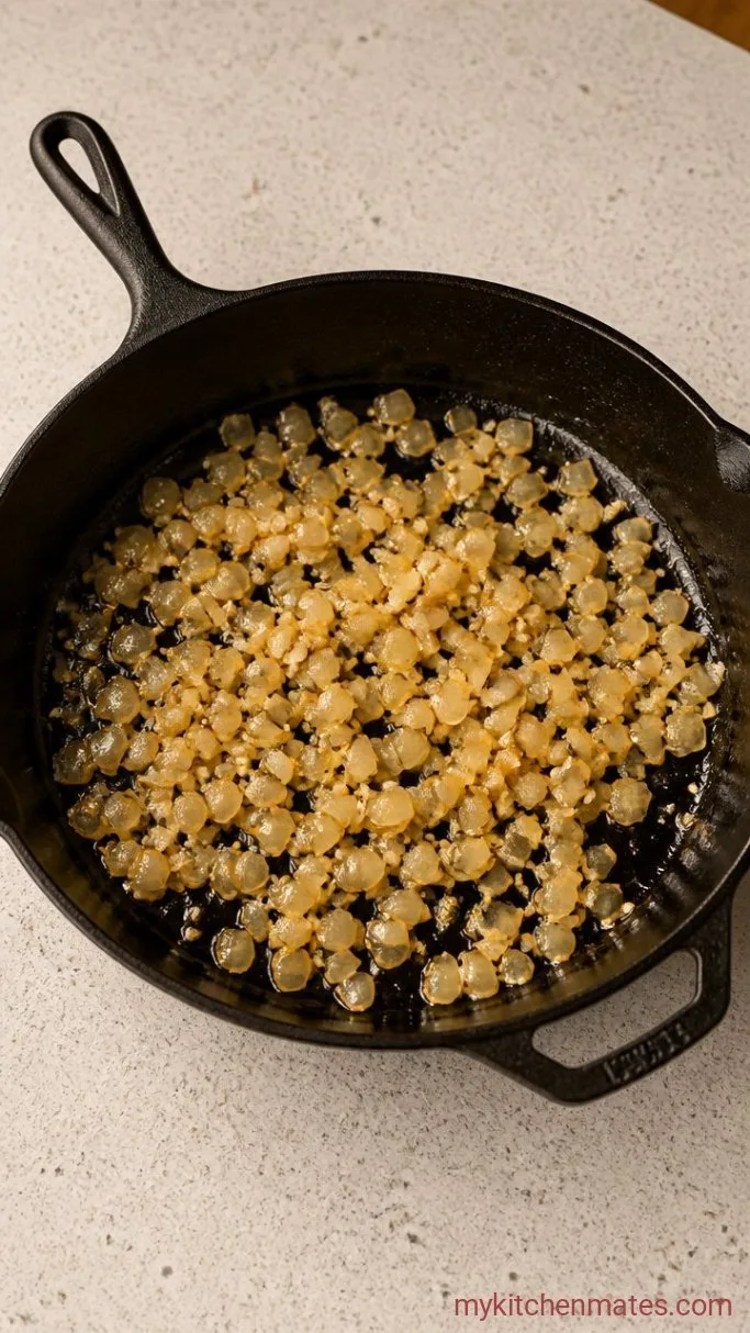 Step 2: Sauté the Onion and Garlic