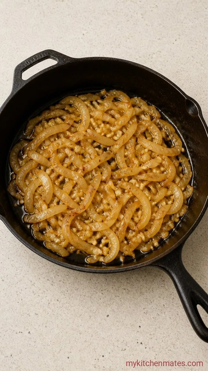 Step 2: Sauté the Onions and Garlic