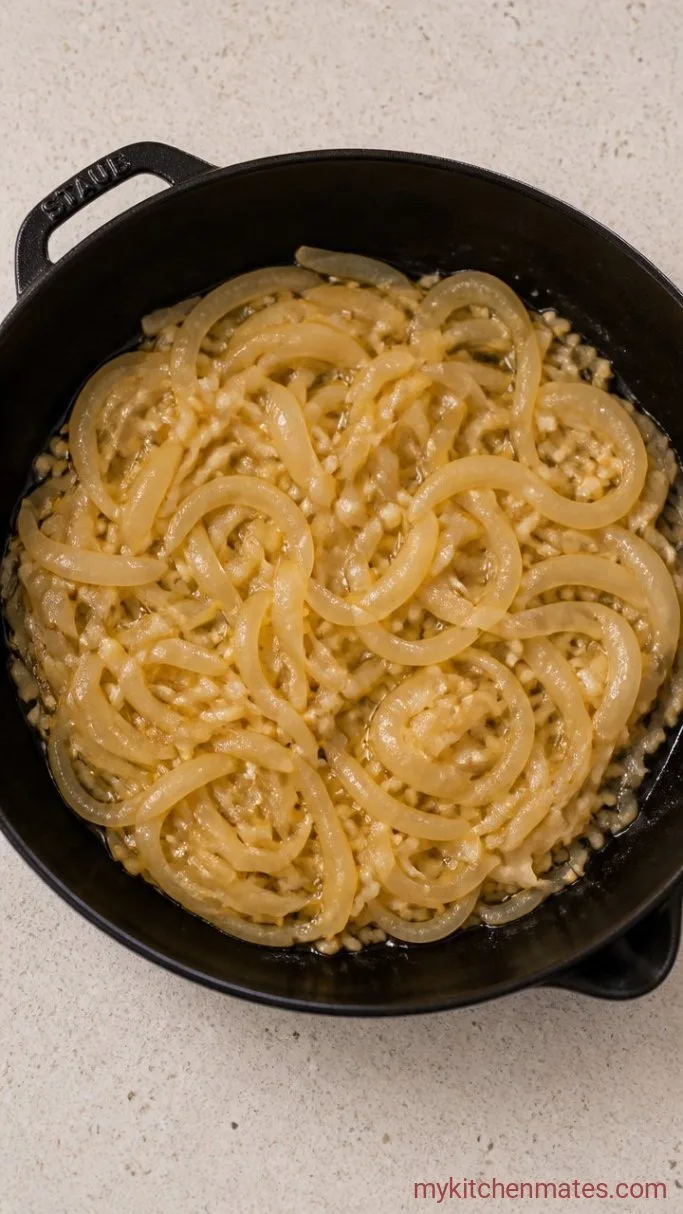 Step 2: Sauté the Onions and Garlic