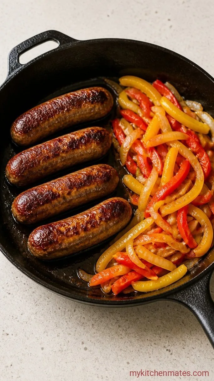 Step 2: Sauté the Peppers and Onions