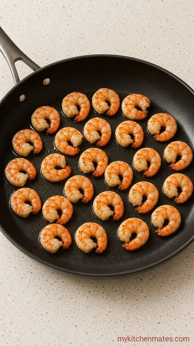 Creamy Shrimp Pasta Salad with Lemon and Dill Step 2: Sauté the Shrimp