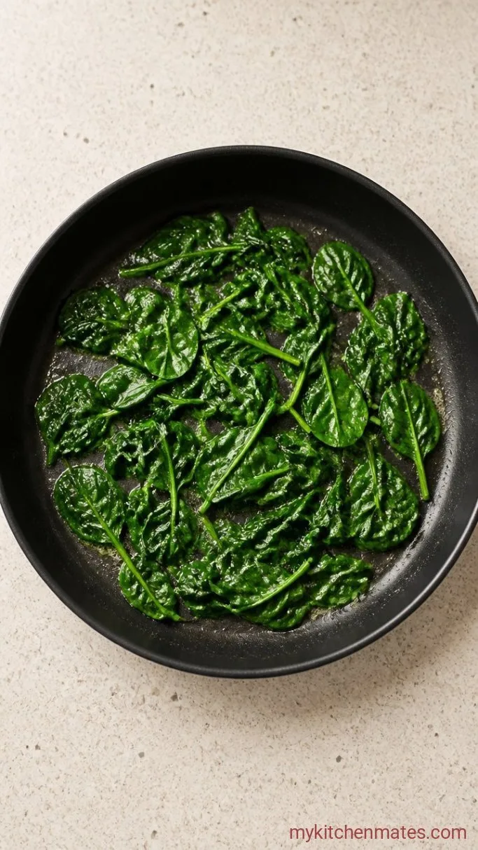 Step 2: Sauté the Spinach